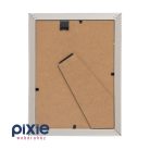 Asztali vagy fali, fa hatású képkeret, 13x18-as, szürkésbarna színben