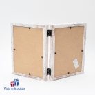  Szétnyitható antikolt hatású képkeret 13x18 cm-es