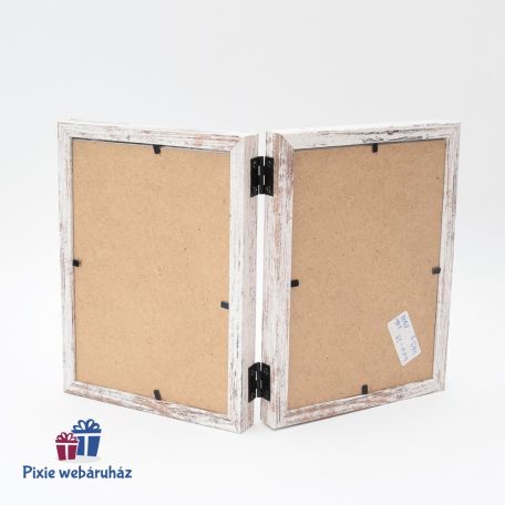  Szétnyitható antikolt hatású képkeret 13x18 cm-es