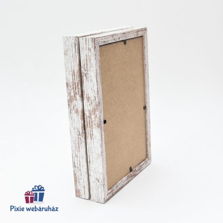  Szétnyitható antikolt hatású képkeret 13x18 cm-es