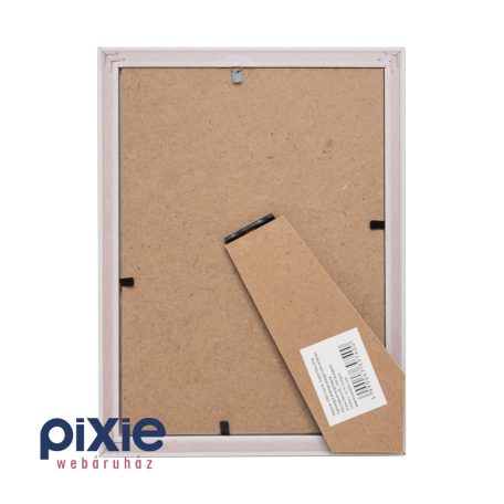 Koptatott fa hatású 13x18 cm-es képkeret