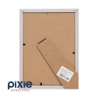 Fa hatású asztali képkeret, koptatott rózsaszín színben