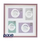 Lila színű, többképes képkeret