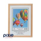 A4-es méretű képkeret natúr fa színben