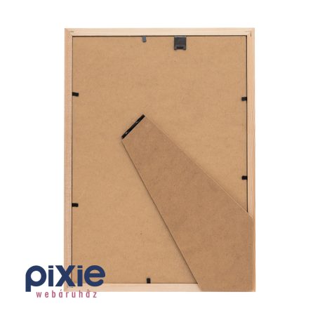 A4-es méretű képkeret natúr fa színben