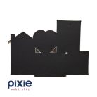 Love feliratú többképes képkeret koptatott fa színben