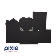 Love feliratú többképes képkeret koptatott fa színben