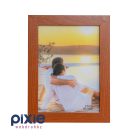 Asztali fa hatású képkeret, 13x18-as, (barna)