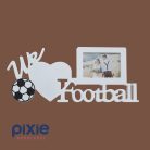 Football felíratos 1 képes képkeret 