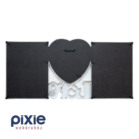 LOVE feliratos többképes képkeret 