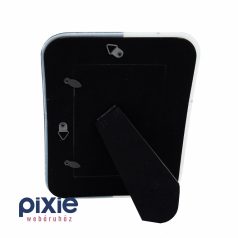 Üvegkeretes képkeret, fekete-fehér színben