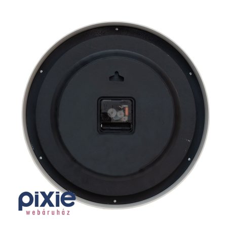 Fehér, csésze mintás, kerek falióra