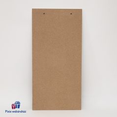 Fa dekorációs tábla, az élet párosan szép felirattal