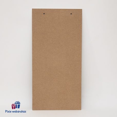 Fa dekorációs tábla, az élet párosan szép felirattal